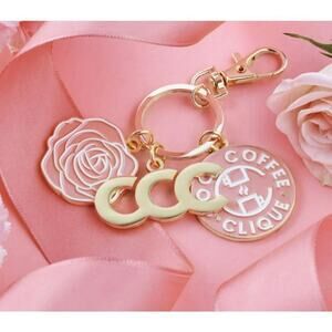 Rare Cool Coffee Clique CCC Keychain & Charm